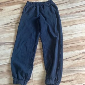 Brandy Melville black rosa sweatpants